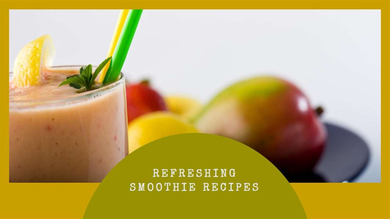 Daniel's Smoothie Recipes